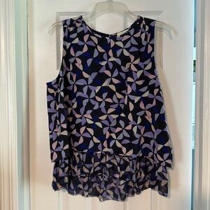 Kate spade layered pinwheel shirt